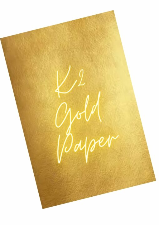 Gold Cannabis K2 Infused Paper (k2paper) Shine Gold Cannabis Infused Paper - k2paper, Gold K2 Paper - k2 oil paper - k2 on paper - K2 on Gold