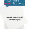 Buy K2 Joker Liquid Infused Paper - joker k2